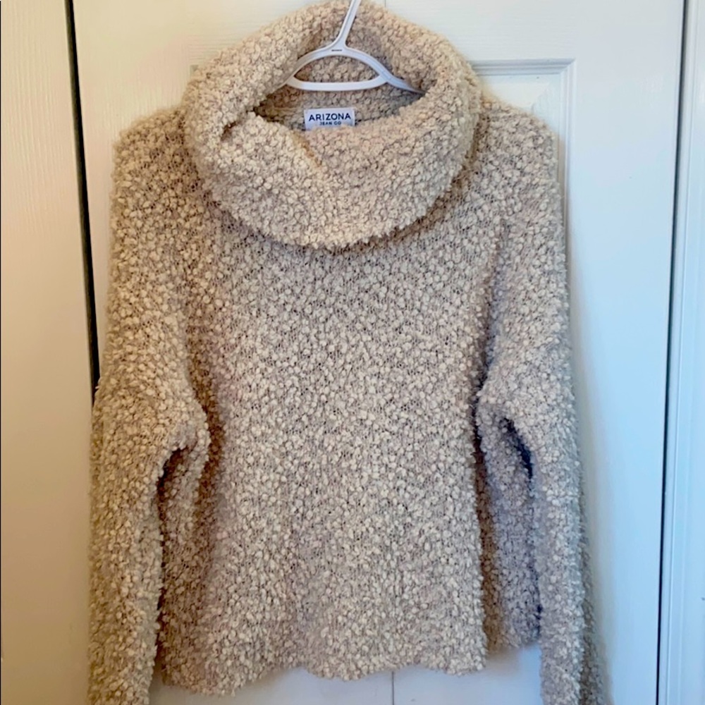 Tan Turtle Neck Sweater